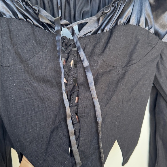 NWT Tach clothing salvia top black size small - Picture 6 of 9